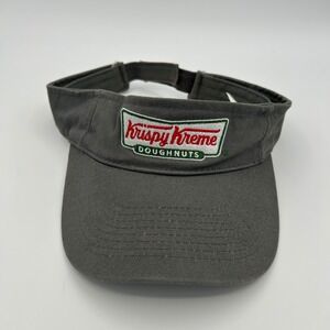 Krispy‎ Kreme Visor KMZ0136 Unisex OSFM Gray Cotton Corporate Promo Streetwear